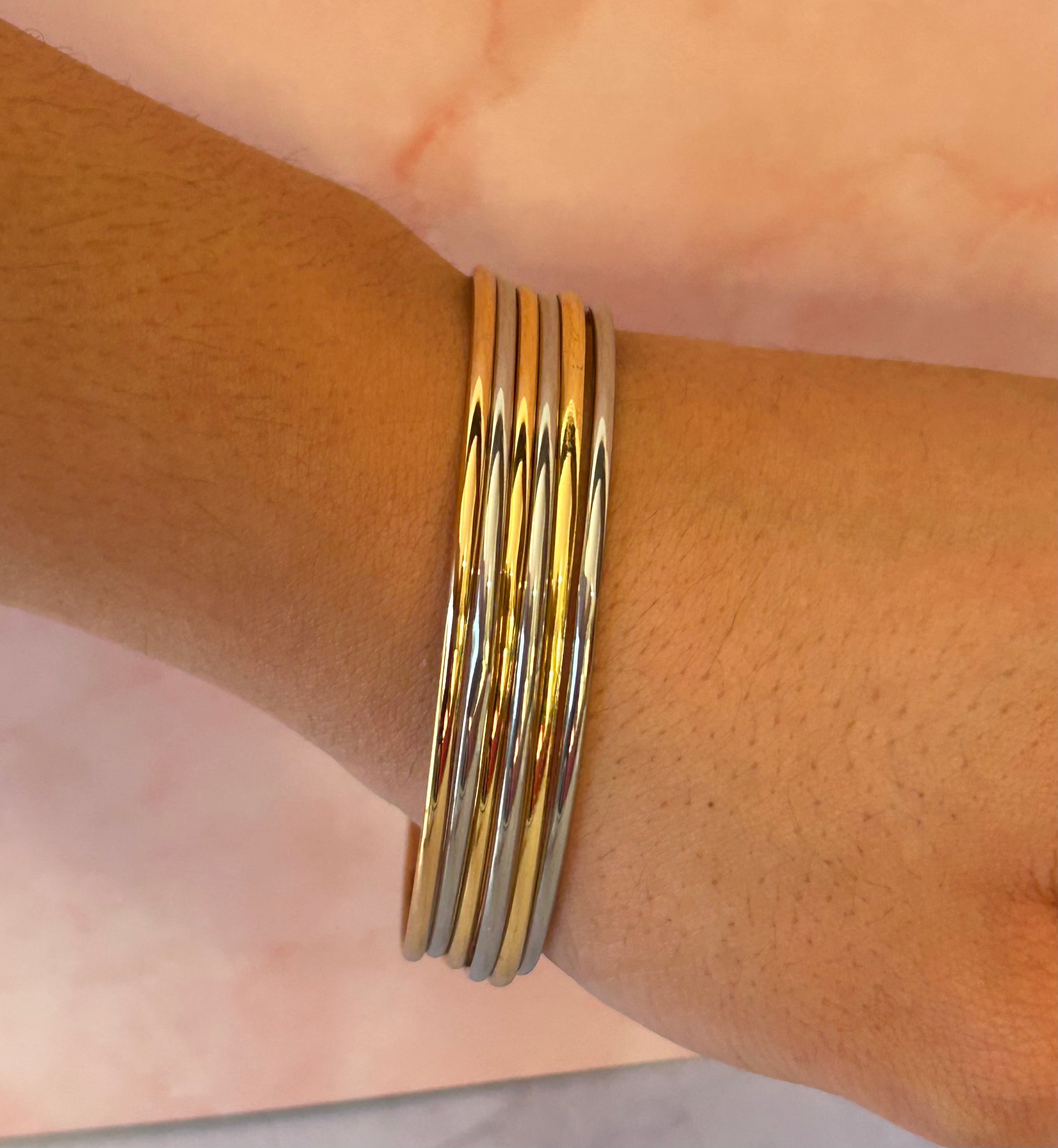 Bangles BiColor Set de 6