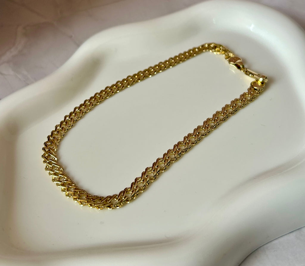 Tobillera Singapur Oro Laminado