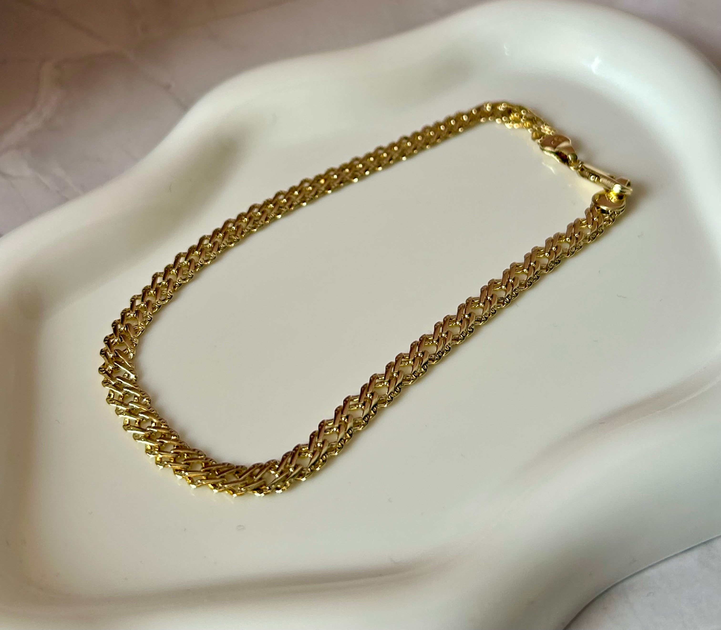 Tobillera Singapur Oro Laminado