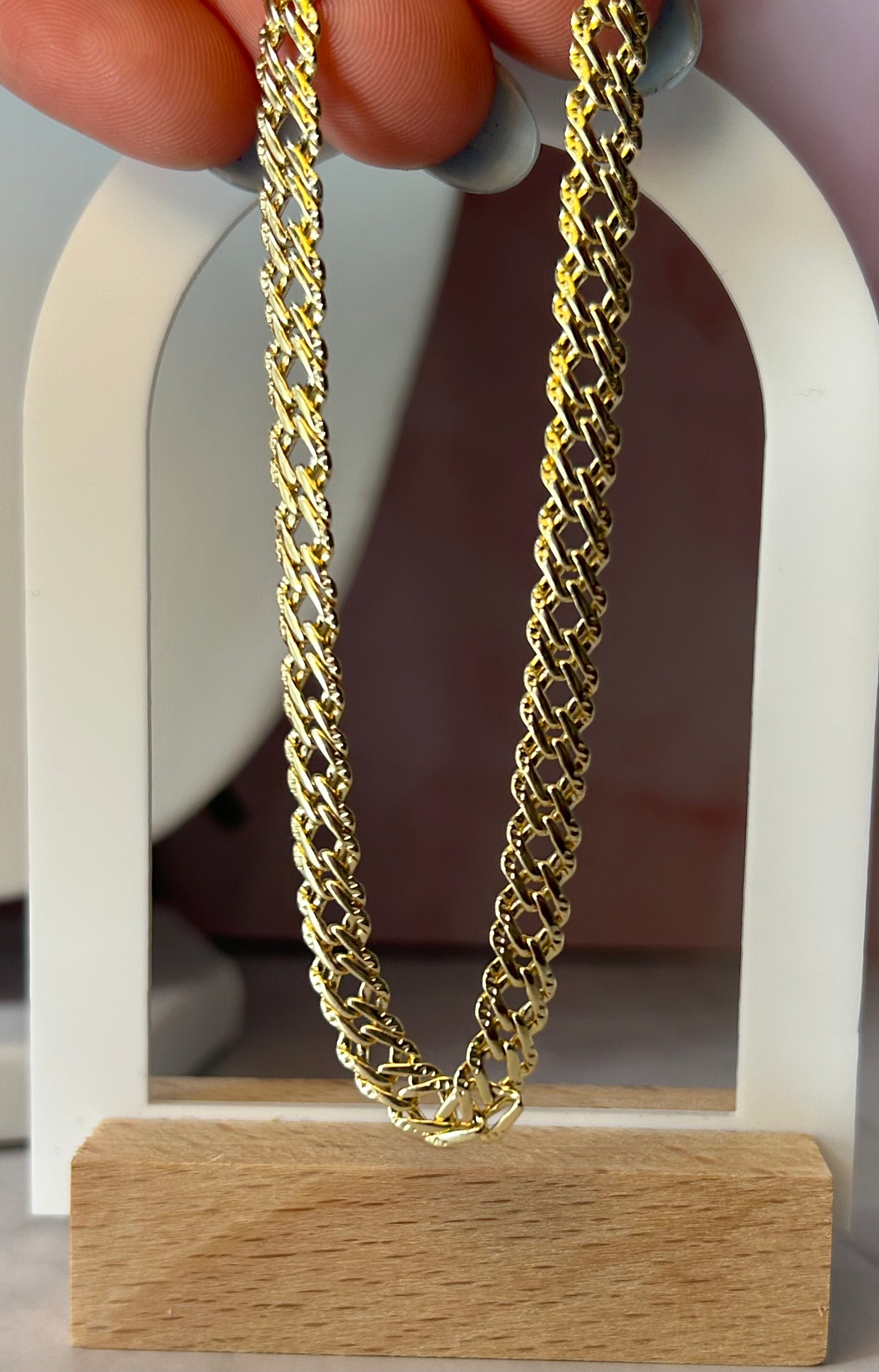 Tobillera Singapur Oro Laminado