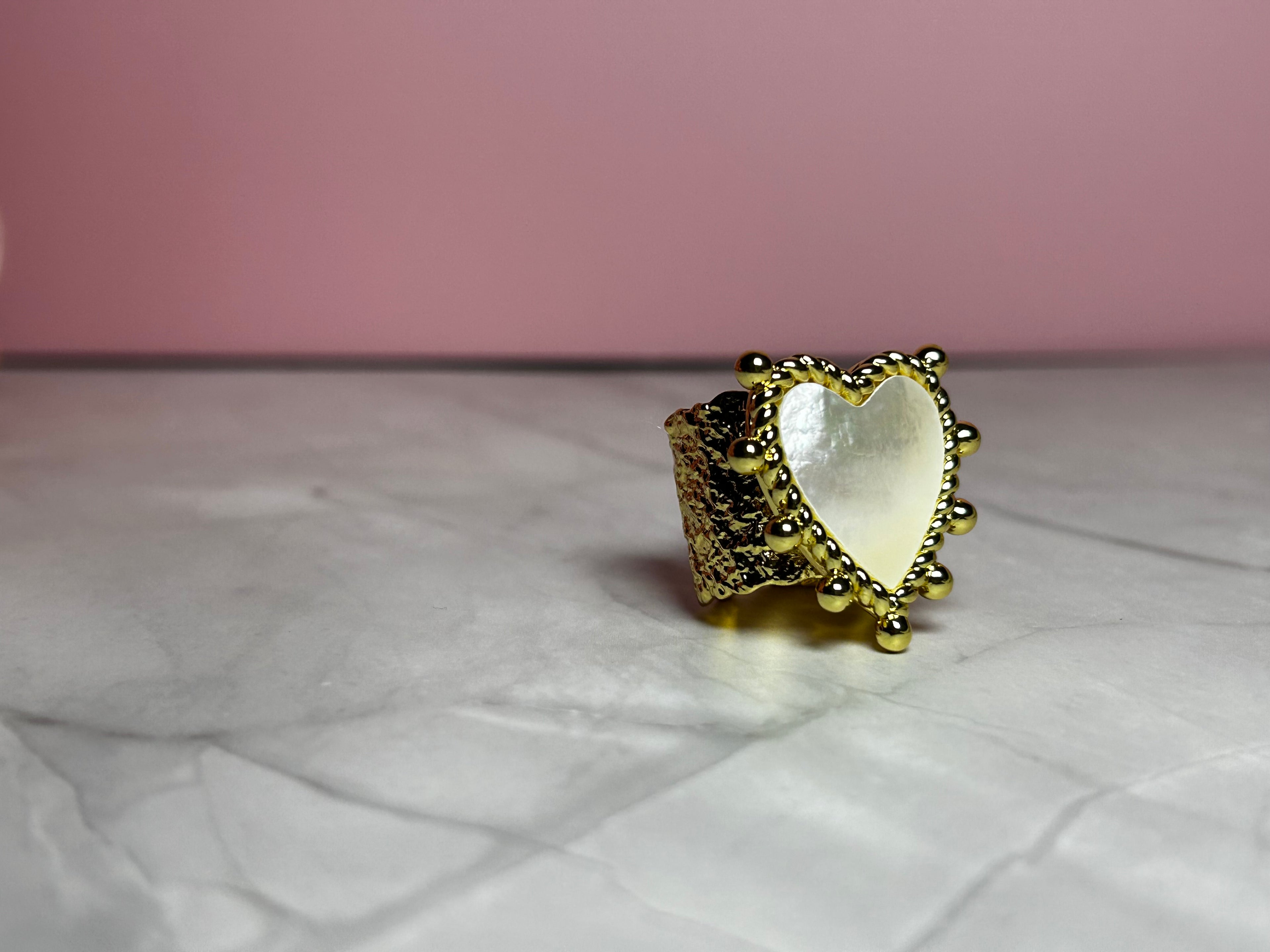 Anillo Destello Corazón ✨