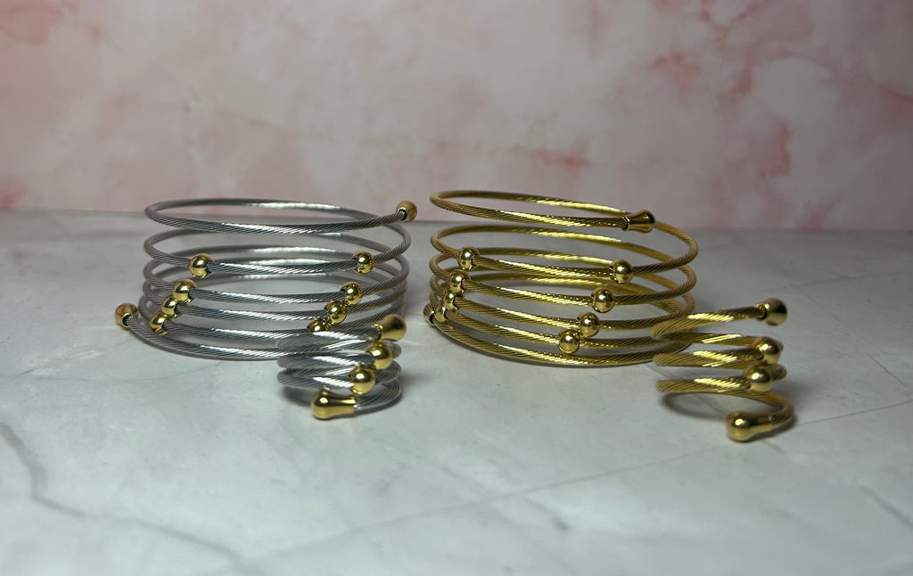 Set Anillo y Brazalete Multicapa Elegance ✨