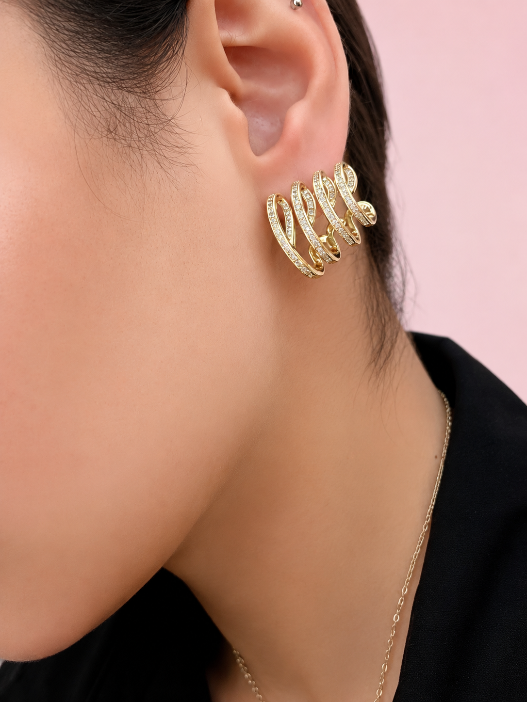 Aretes Efecto Múltiple