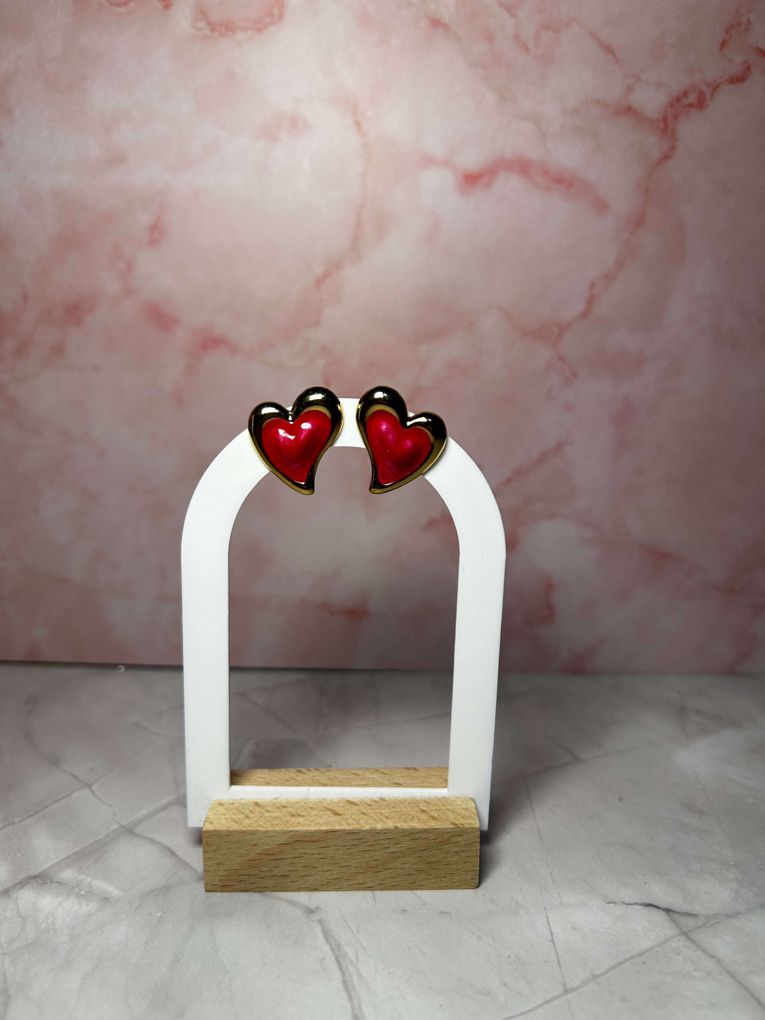 Aretes de Corazón ♥️ ✨