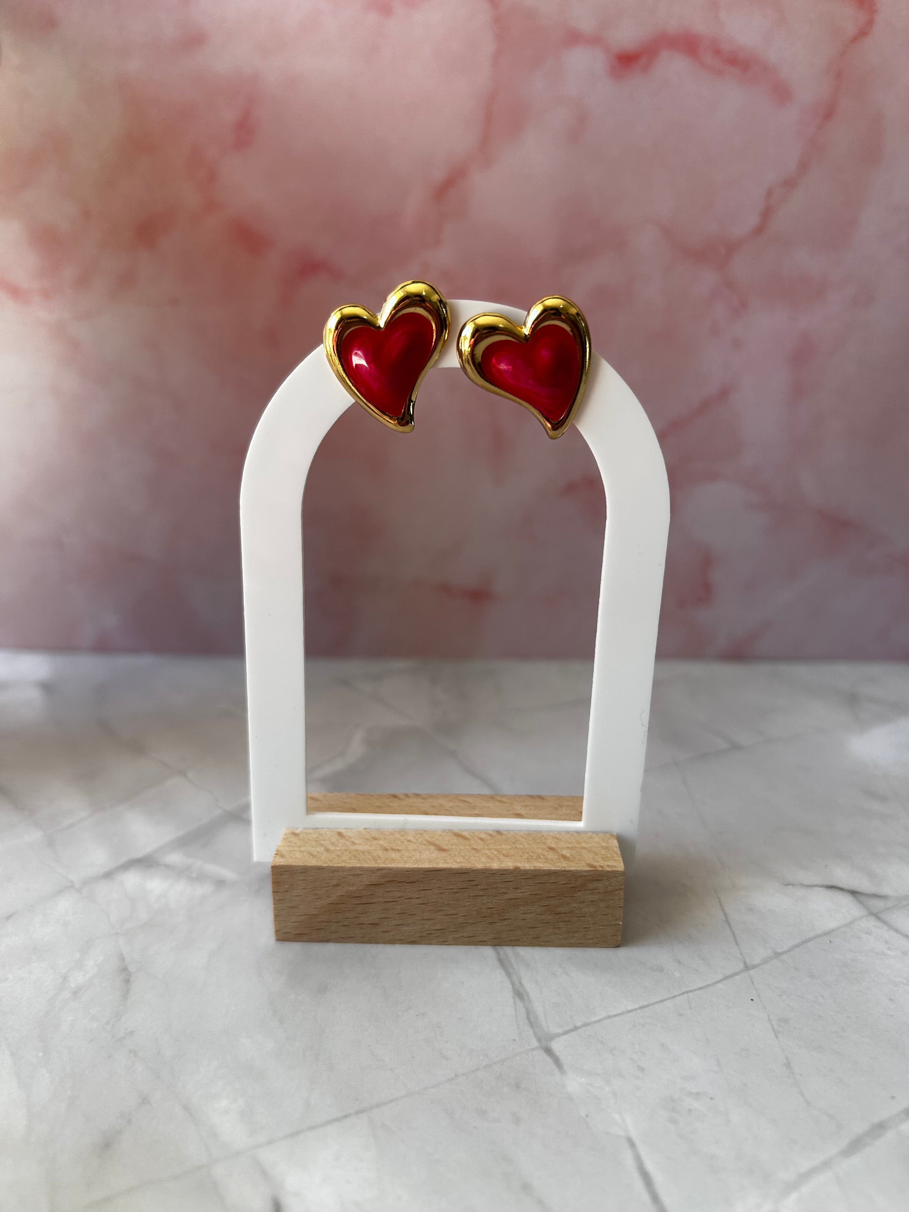 Aretes de Corazón ♥️ ✨