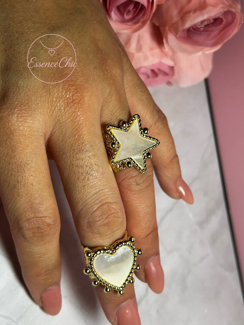 Anillo Destello Corazón ✨