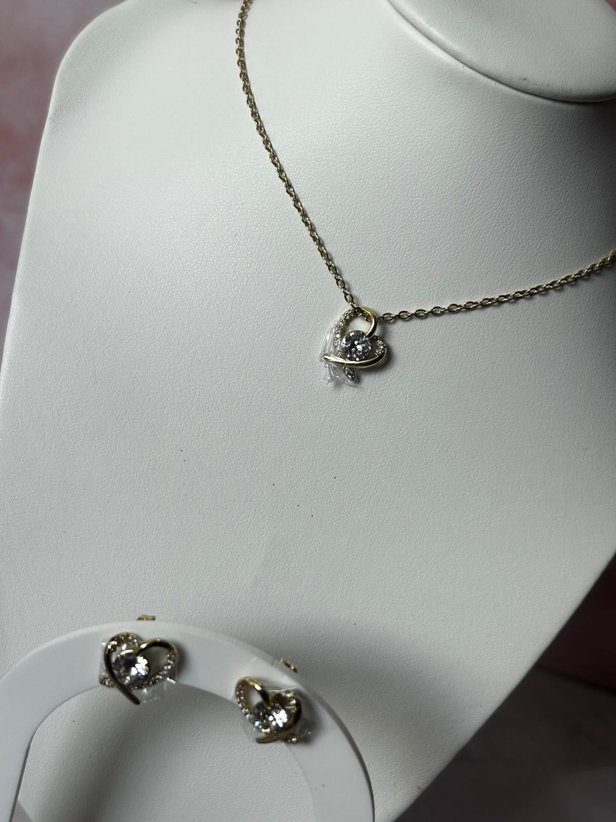 Set Corazón Brillante
