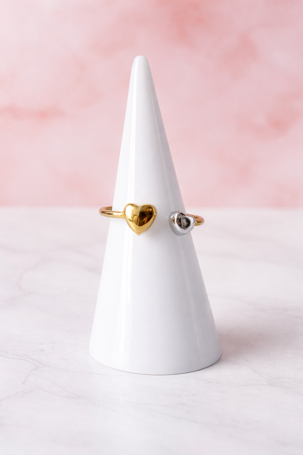 Anillo Doble Corazón ✨