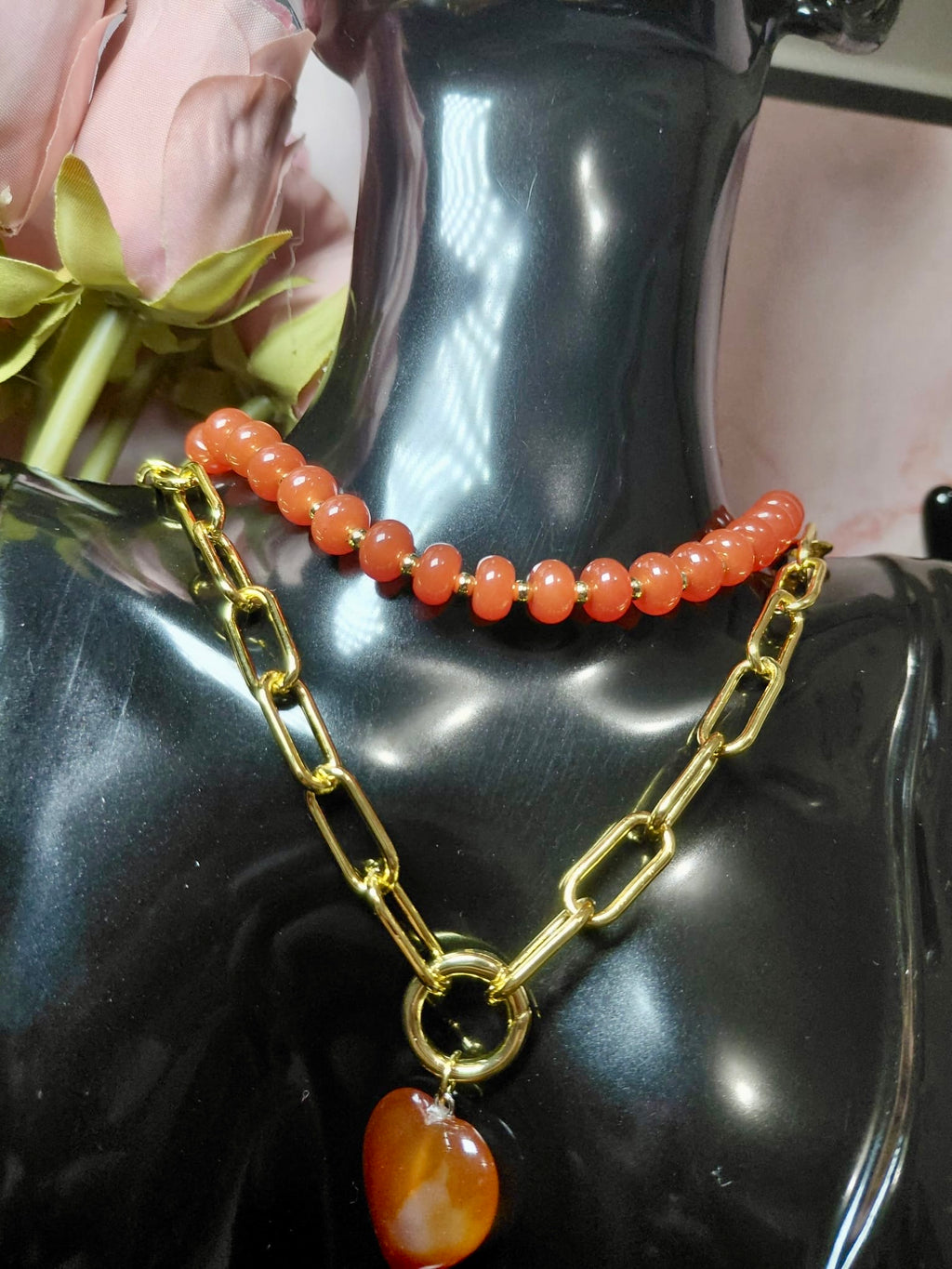 Collar Sunset Heart ✨