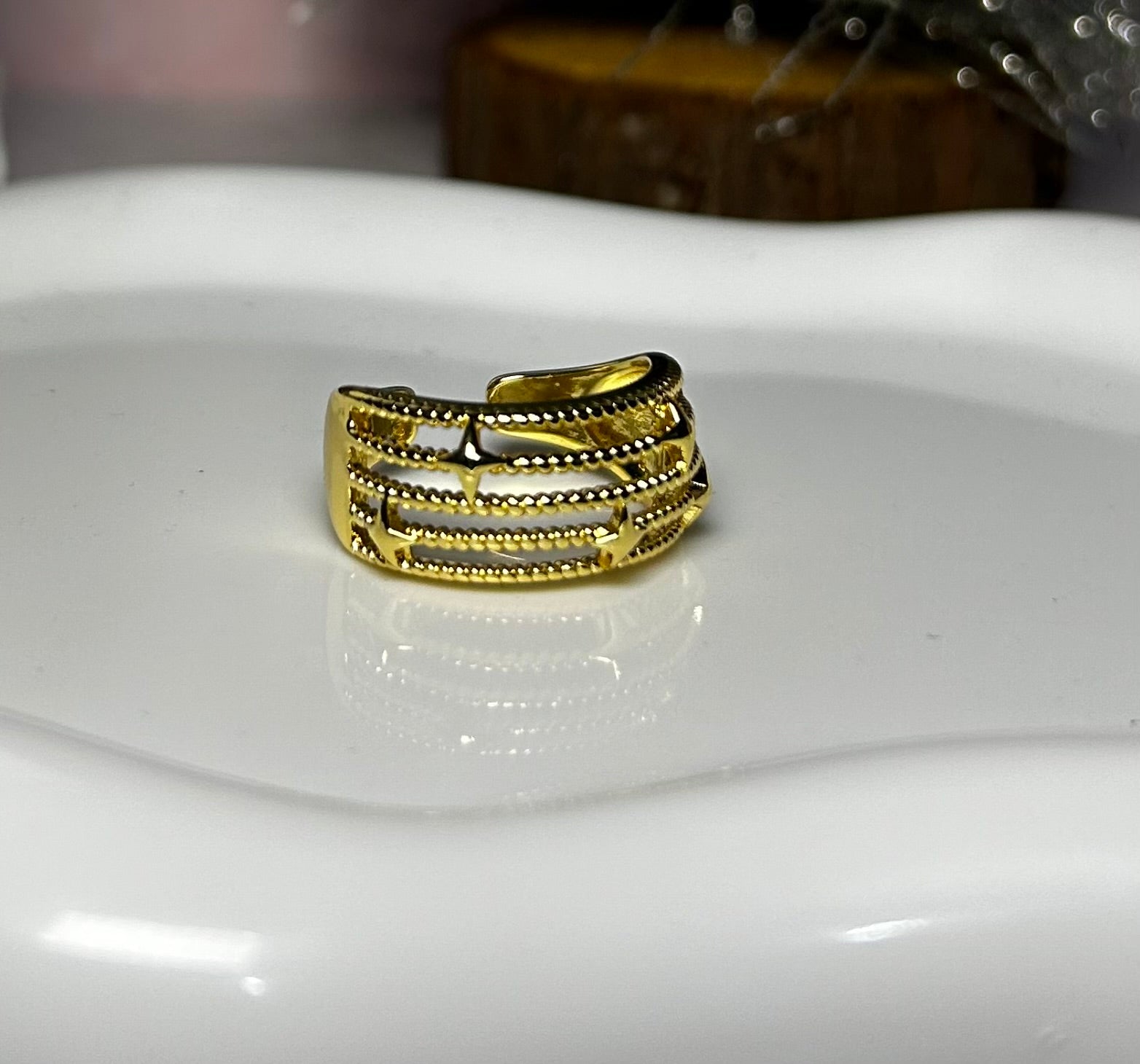 Anillo Luz Serena ✨ Dorado o Plateado