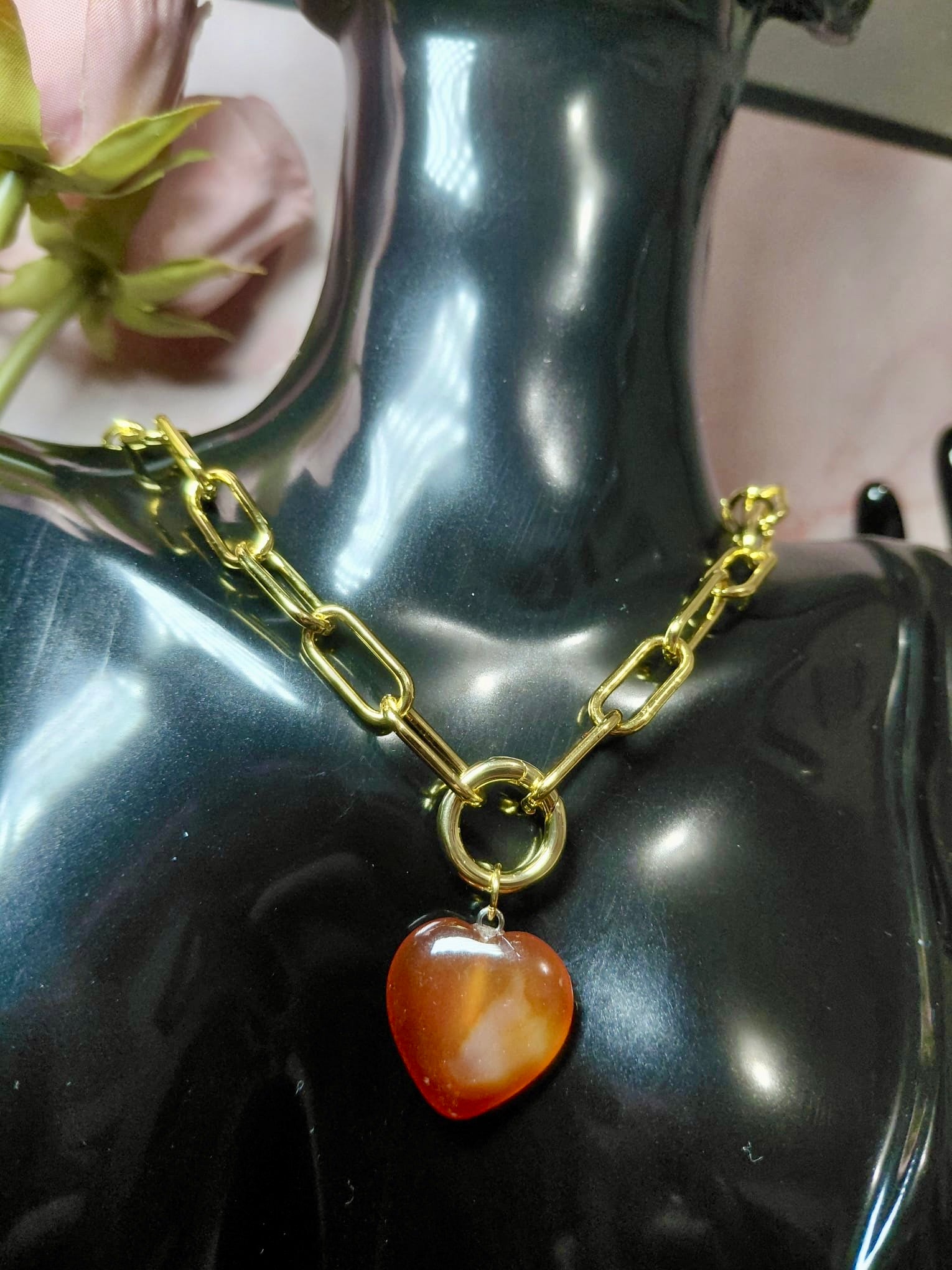 Collar Sunset Heart ✨