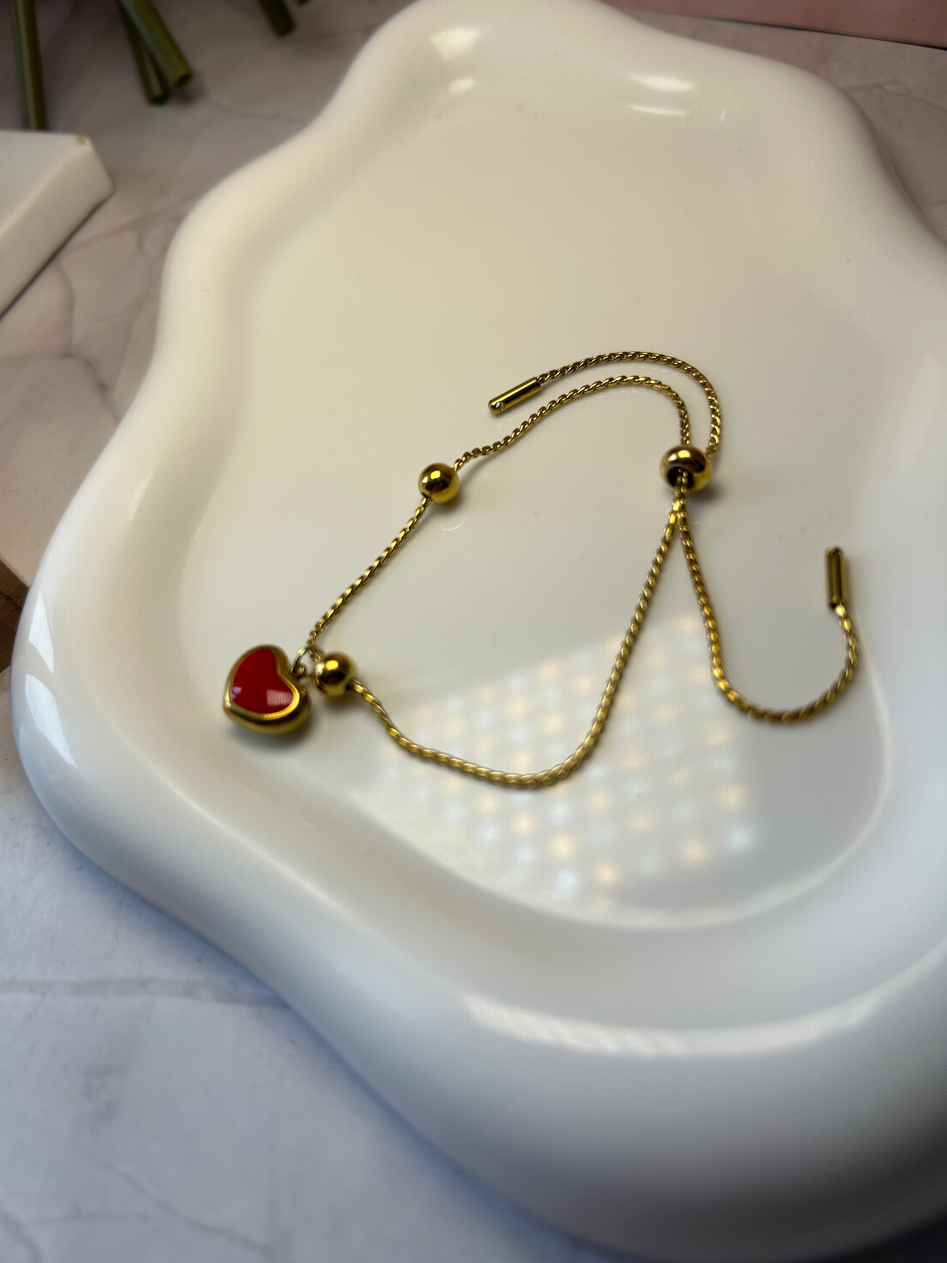 Set Collar, Aretes, Brazalete Amour ❤️