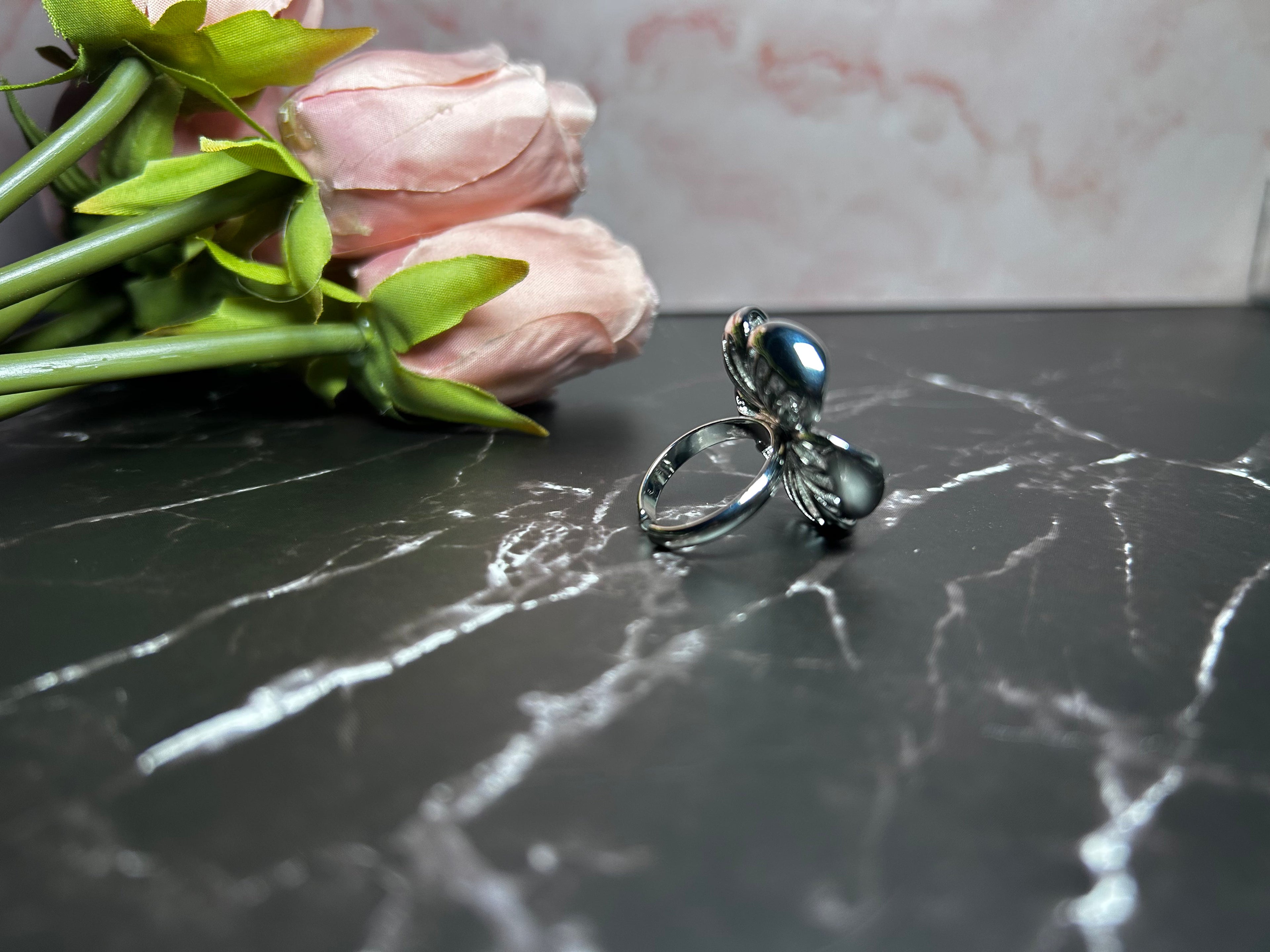 Anillo Flor ✨ Dorado o Plateado