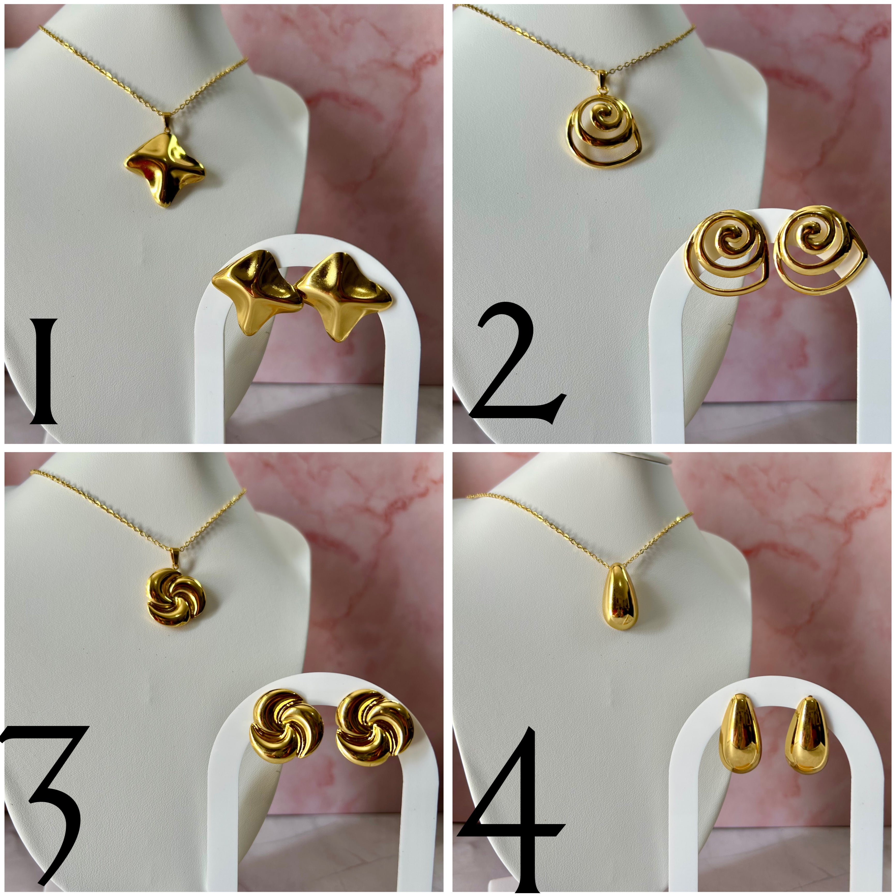 Set Collar y Aretes