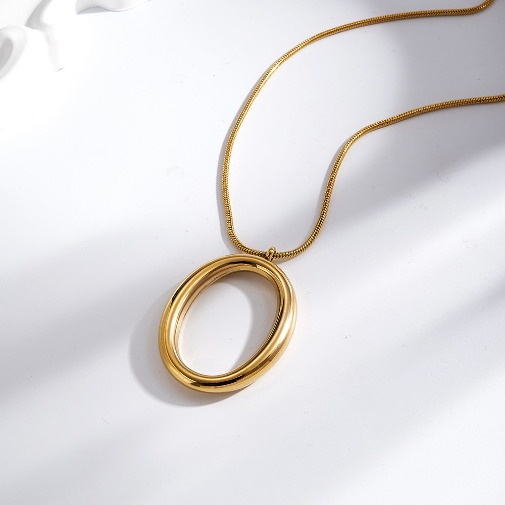 Set Collar y Brazalete Oval