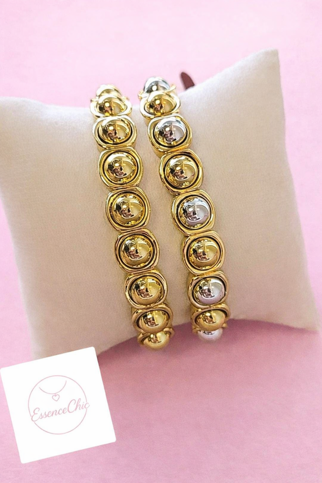 Set 2 brazaletes Esferas ✨