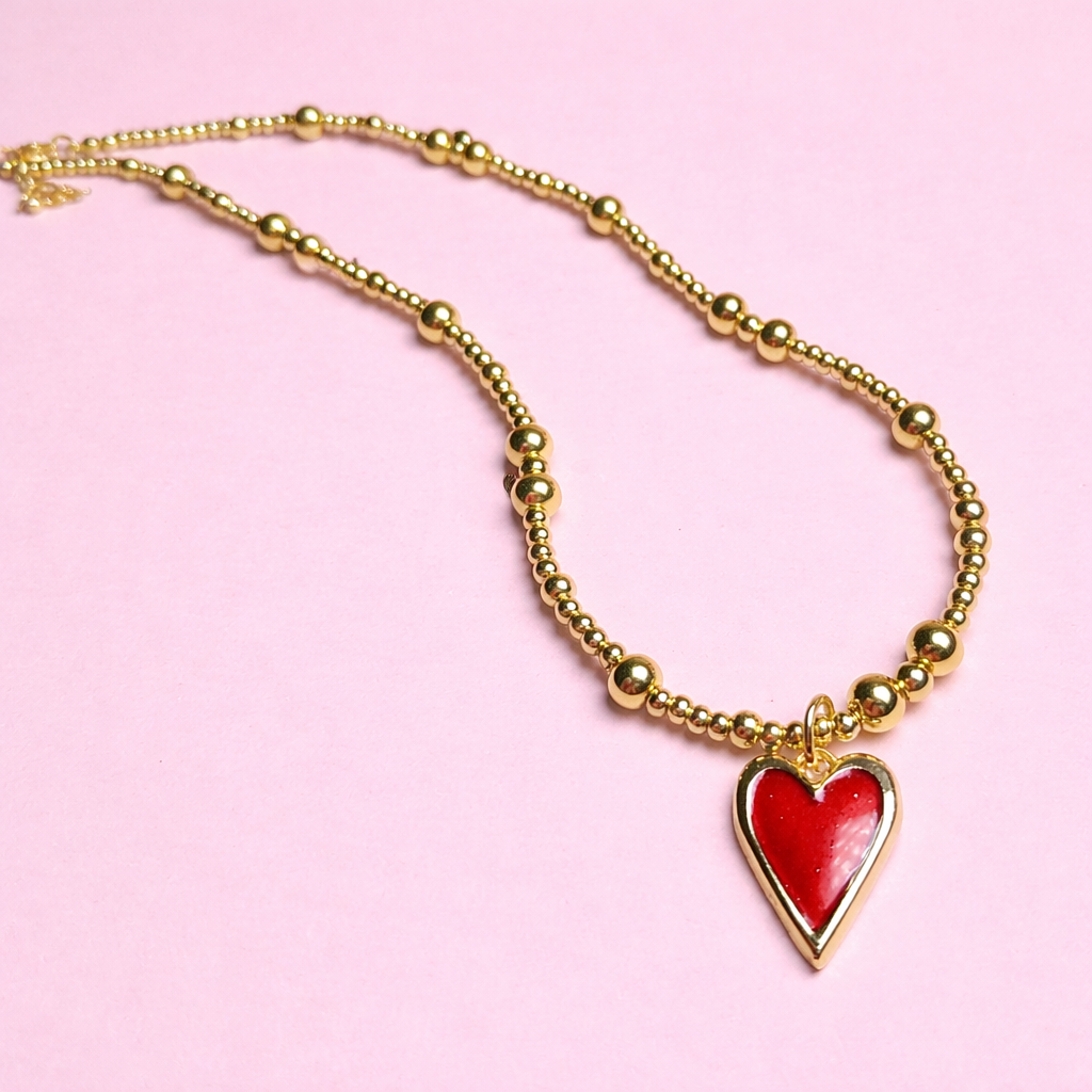 Collar One Love Dorado ✨