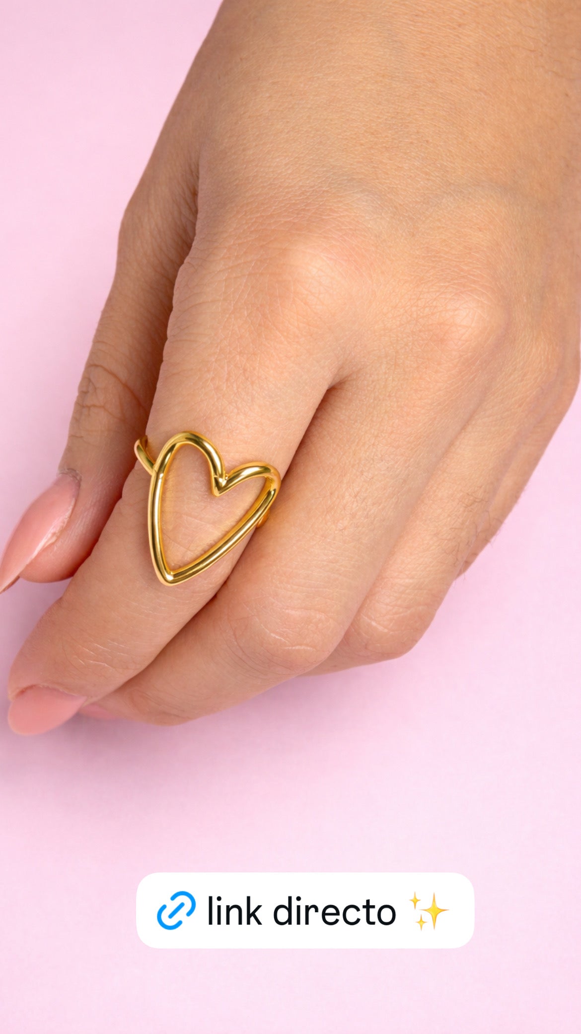 Anillo Corazón ✨