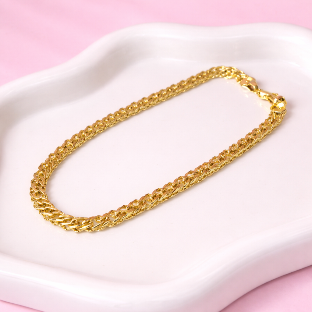 Tobillera Oro Laminado