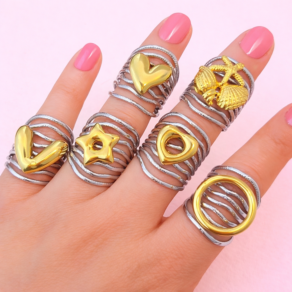 Vibes Chic Anillos