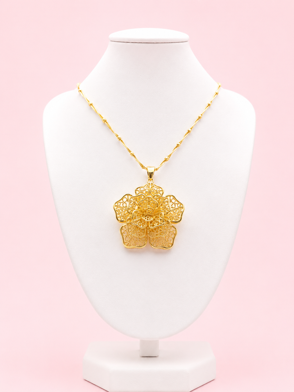 Collar Flor Dama