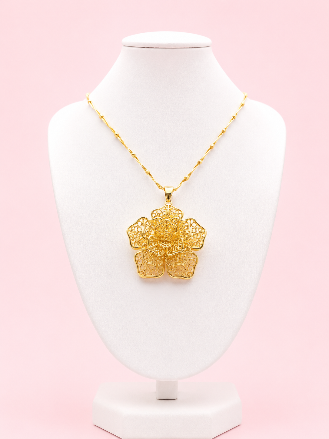 Collar Flor Dama