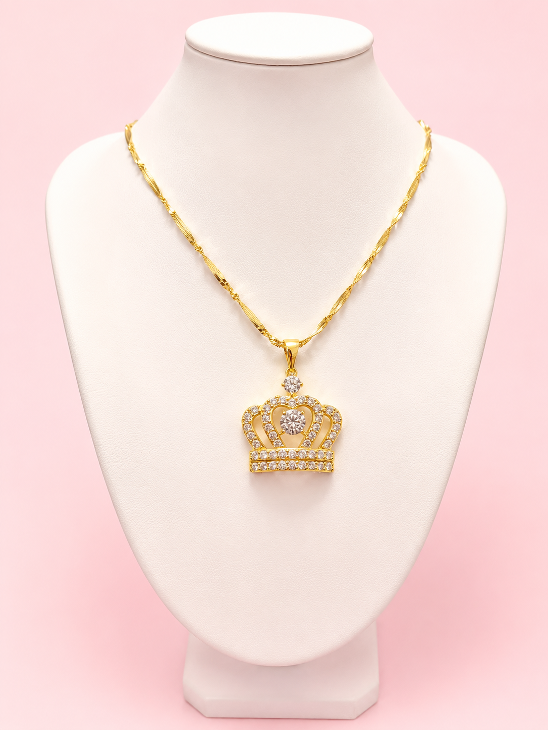 Collar de Corona Brillante