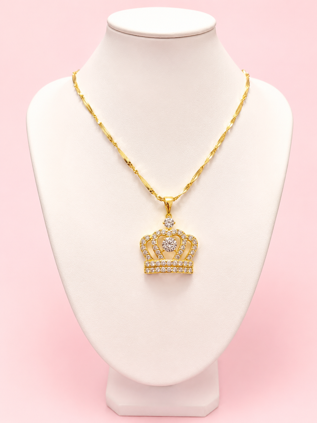 Collar de Corona Brillante