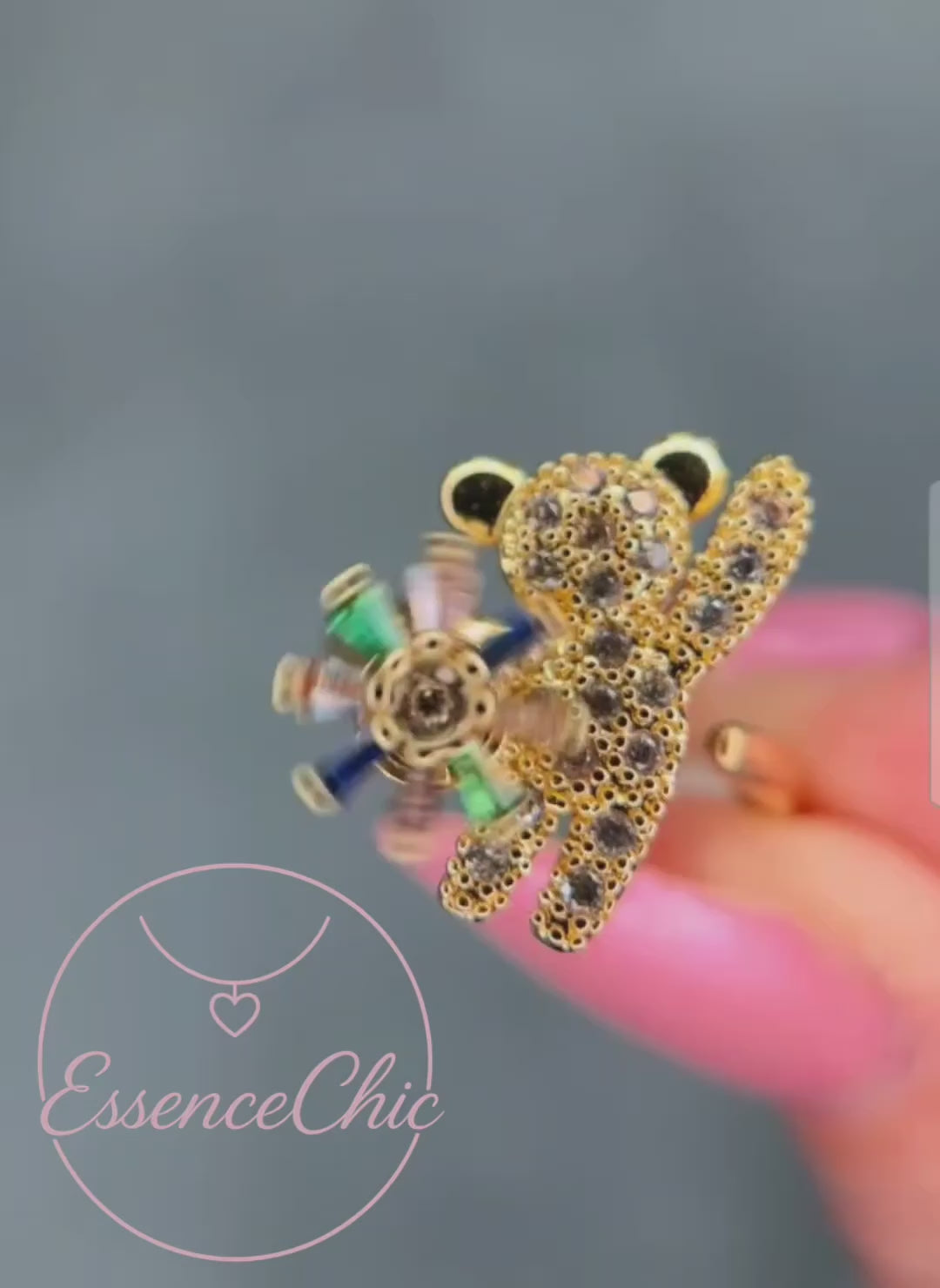 Anillos Osito Anti-Estrés
