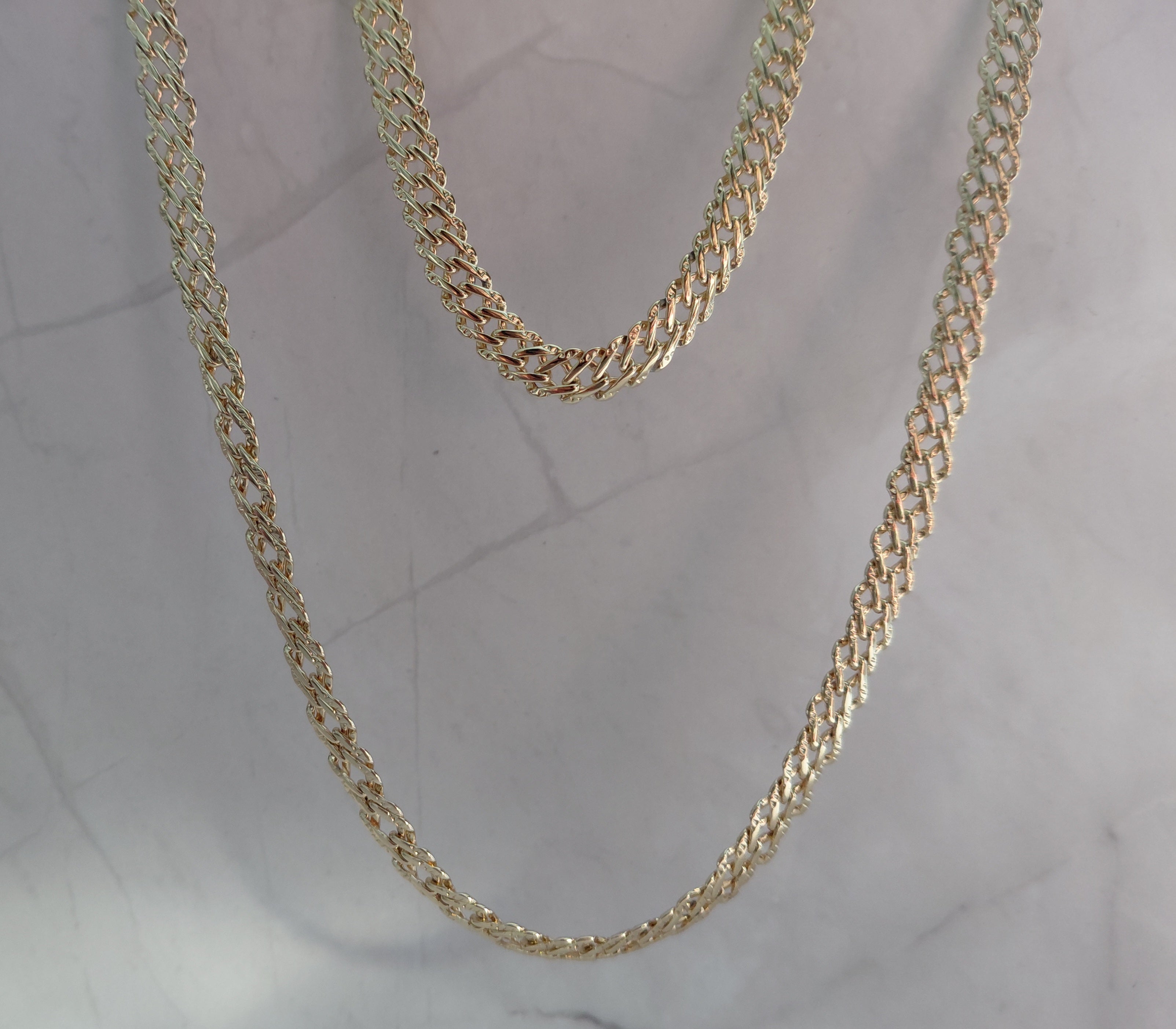 Cadena y Pulcera Estilo Española Oro Laminado XP